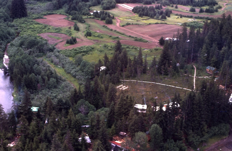 Communal farm Game Creek 1979