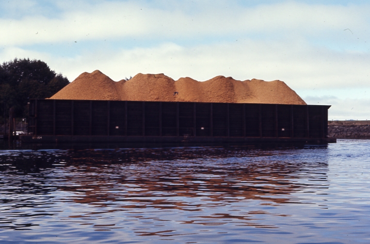 Wood products barge