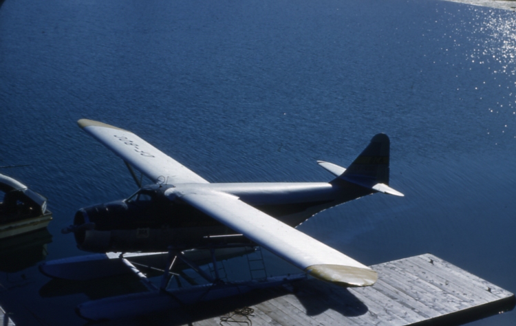Fairchild Husky 7 place Q Charlotte airlines plane that took us around