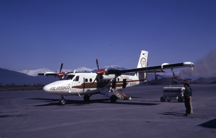 Wrangell airport Alaska Airlines twin Otter