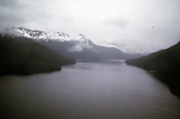 View Lisianski Inlet from Stag Bay 6/24/73