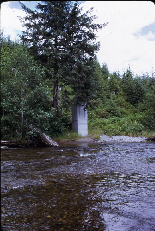 Maybeso creek gage 7/15/73