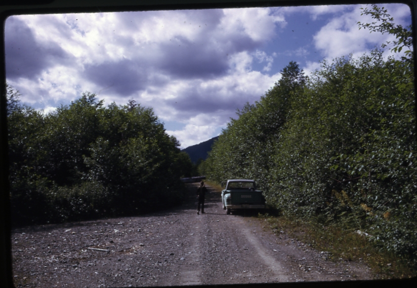 100-200 road junction view up Maybeso 7/15/73 100-200 road junction view up Maybeso 7/15/73