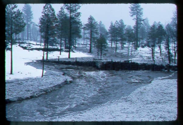 Rain on Snow Event on Beaver Creek, Arizona