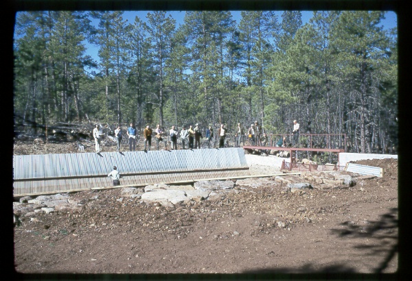 Sediment Basin at Watershed 17, Beaver Creek, Arizona