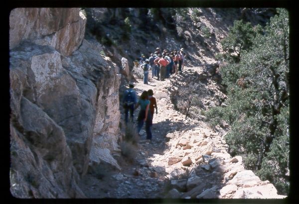 Hiking the Grand Canyon, Arizona