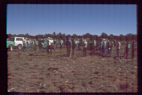 Field Trip to Wind Erosion Site, Arizona