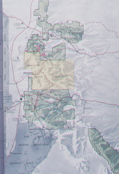 Lincoln National Forest and adjacent owerships