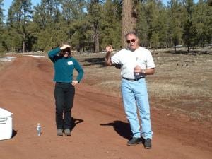 Suzanne and Richard talk about their Northern Goshawk work