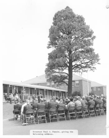 Dedication ceremony. Forestry Sciences lab. Rocky mtn. Forest & Range Experiment station.