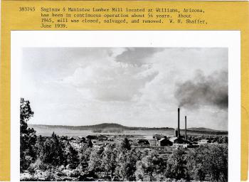 lumber mill in Williams, AZ
