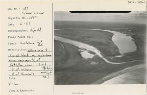 Wilson Lake & Harrell Island on Kuskokwim river near mouth of Katlitan River, S of Wilsons, N. of Vinasale (Good pike fishing according to RD).