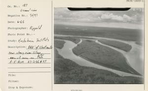 ENE of Sleetmute near Stony River Village. View of area on Air Photo A-K- BLM 37-2-36 & 37, ENE of Sleetmute near Stony River Village. View of area on Air Photo A-K- BLM 37-2-36 & 37,