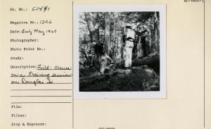 Field crews on a training session on Douglas Is.