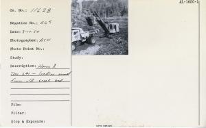 Harris River, Spur 241 - loading gravel from old creek bed.
