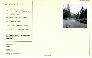Indian Creek. Entrance area to improved channel.  (Fisheries Research Institute prob. has)