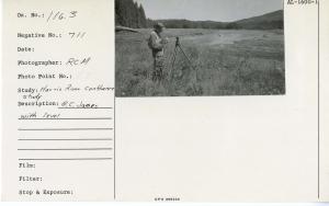 G. C. James with level. [Possibly George A. James?]