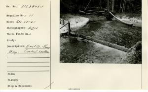 East Creek - Young Bay. Control section.