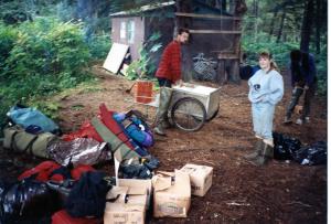 Hauling gear Kadashan river 1991
