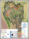 Lahontan - Perennial stream temperature map