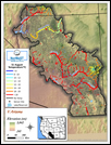 Arizona - Perennial stream temperature map