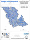 "Upper Missouri - Marias" Processing Unit Observed Stream Temperature Sites Map