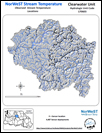 170602 Salmon River Observed Stream Temperature Sites Map