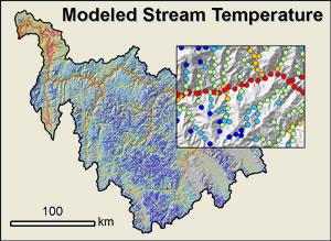 Predicted Stream Temperature
