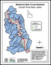 Interior Columbia River Basin - Stream Temperature Maps