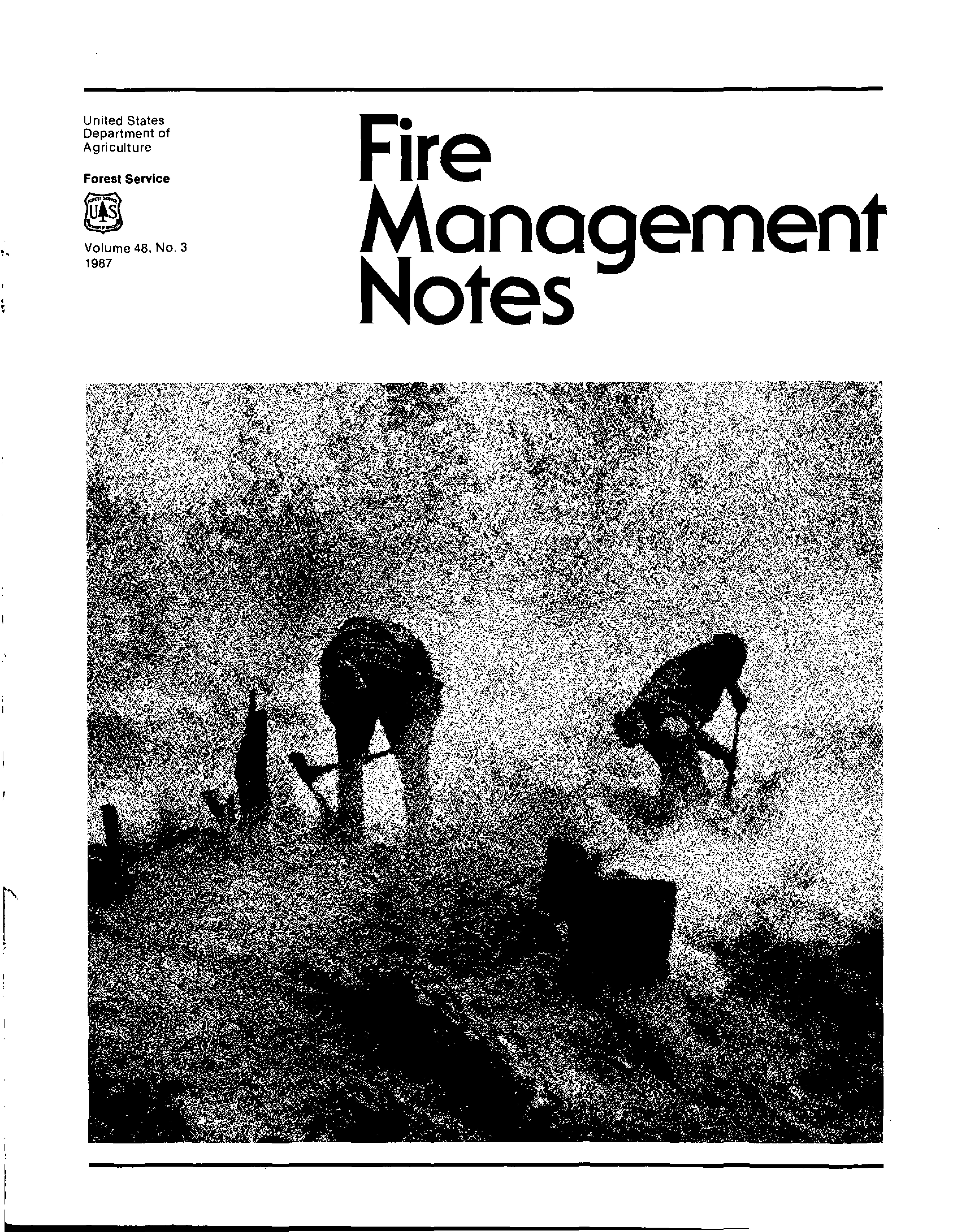 Cover of Fire Management Today Volume 48, Issue 03