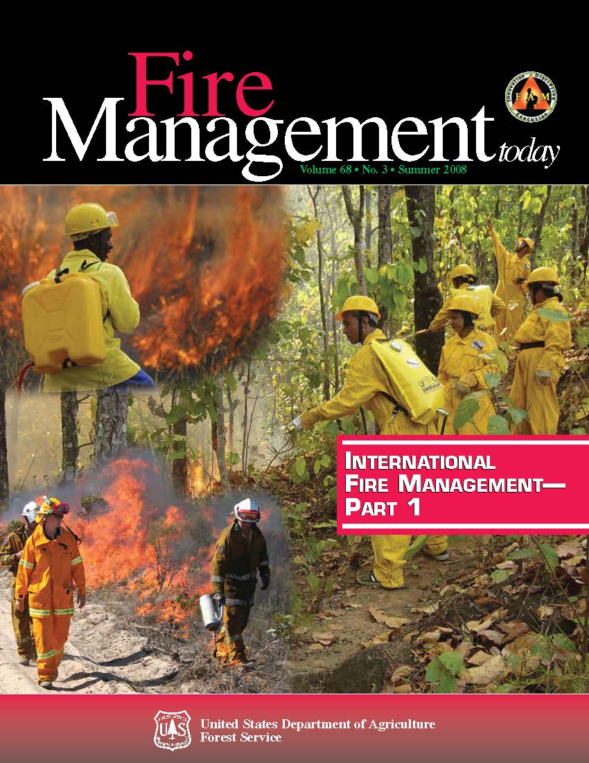 Cover of Fire Management Today Volume 68, Issue 03