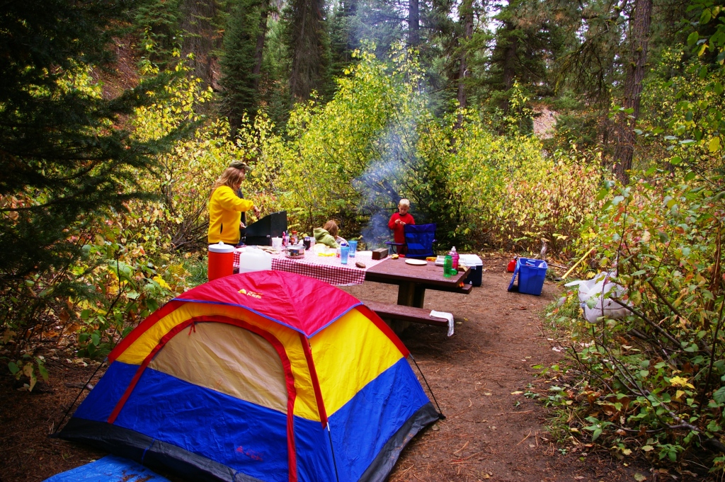 family camping