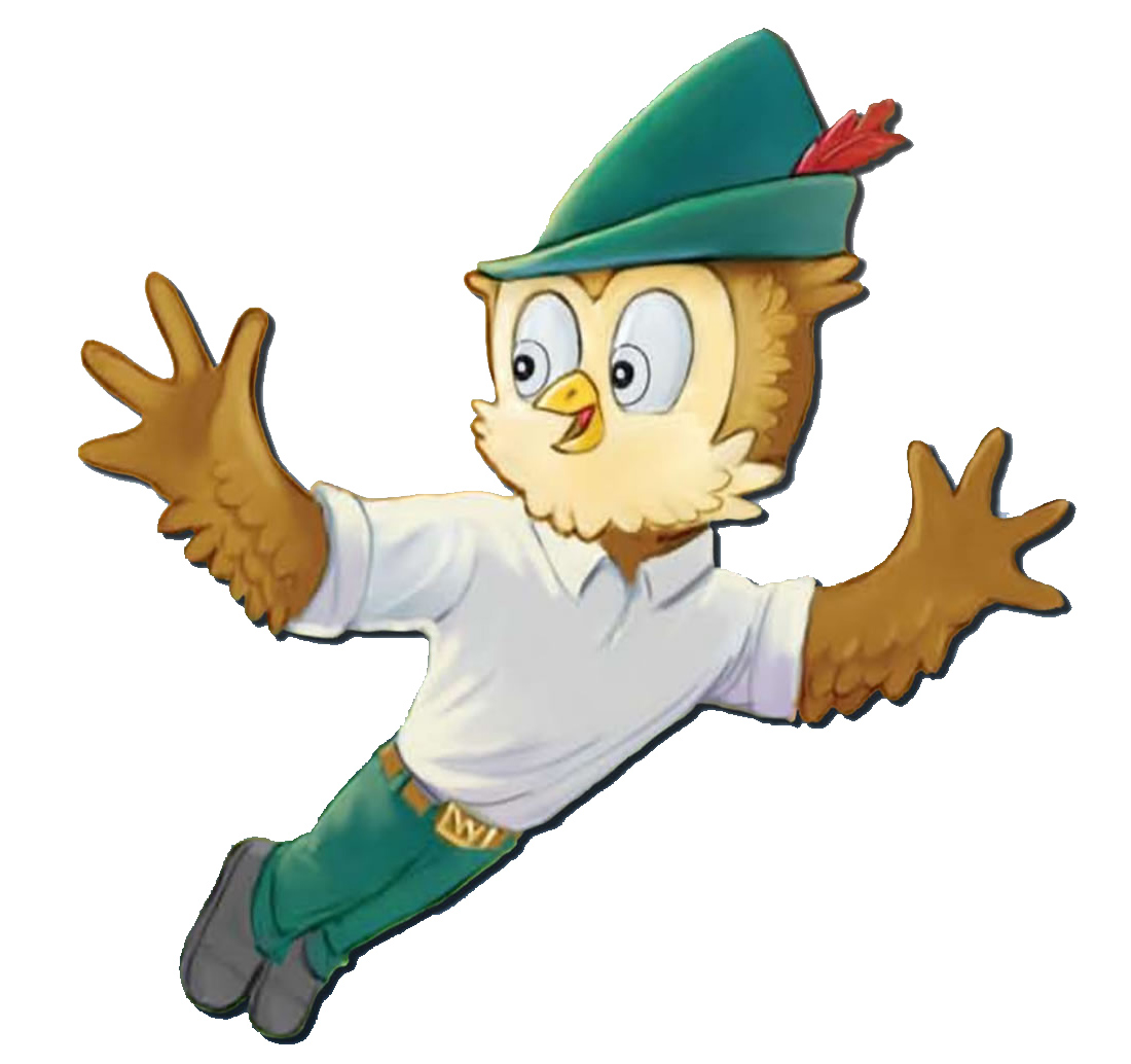 An illustration of Woodsy Owl