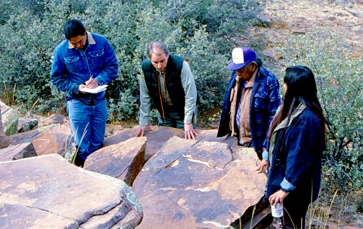 Tribal consultation A picture of Tribal leaders consultation on the Kaibab National Forest