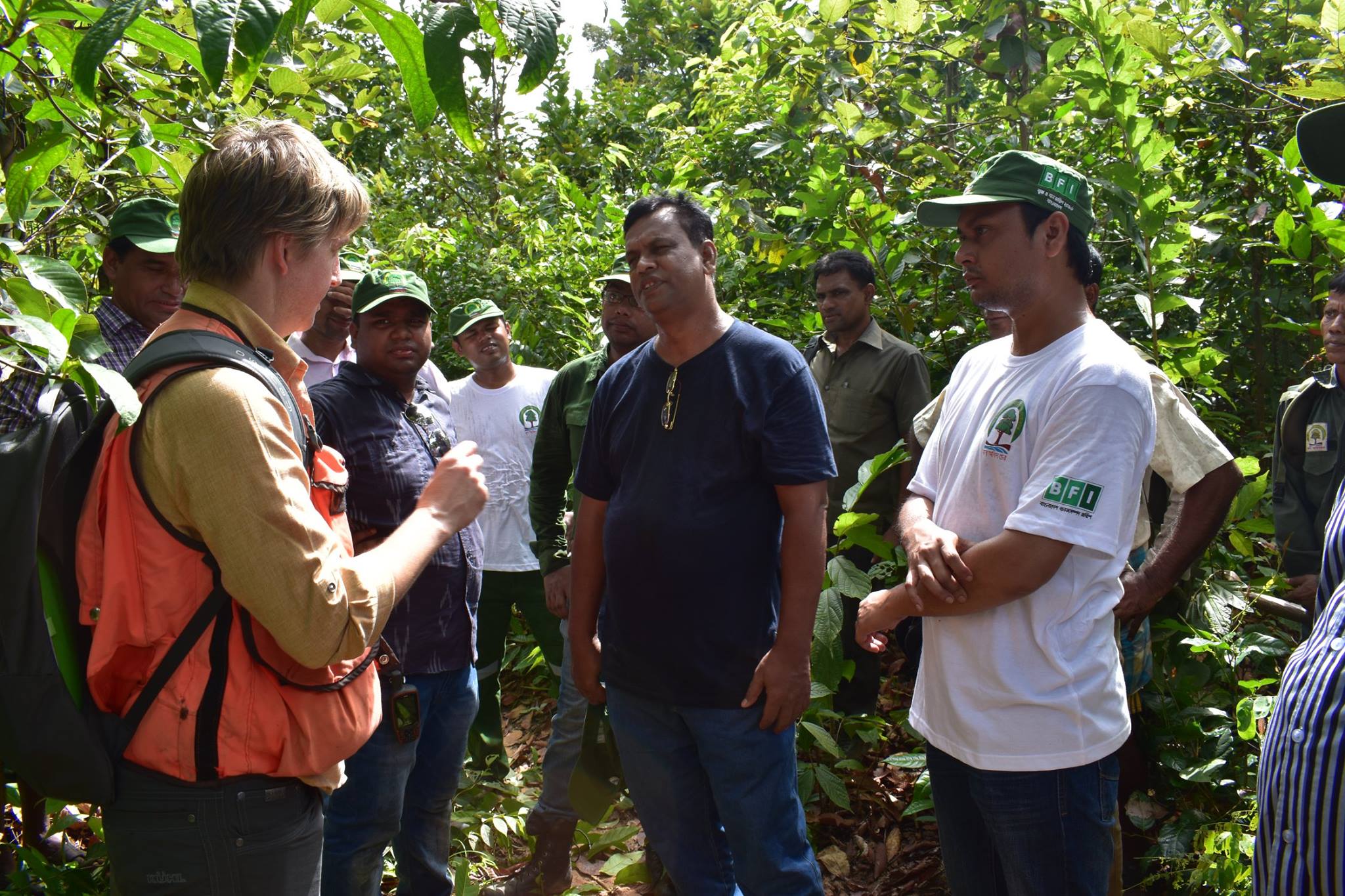Working with bangladesh on their national forest inventory us forest