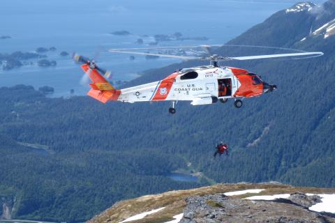 U.S. Coast Guard elite search and rescue crews are world renowned for their maritime rescue capabilities. The Coast Guard plays a role in search and rescue operations in remote, coastal locations like those found in and around the Tongass National Forest and Chugach National Forest in Alaska. 