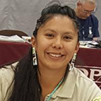 LaTasha Wauneka grew up in Window Rock, Arizona, the capital city of the Navajo Nation, and is deeply rooted to her Diné (Navajo) past. 