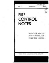 Cover of Fire Management Today Volume 08, Issue 01