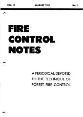Cover of Fire Management Today Volume 19, Issue 01