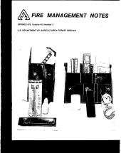 Cover of Fire Management Today Volume 40, Issue 02