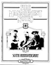 Cover of Fire Management Today Volume 50, Issue 03