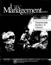 Cover of Fire Management Today Volume 55, Issue 03