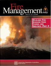 Cover of Fire Management Today Volume 63, Issue 04