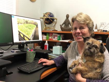 Since travel is currently canceled, Diane is taking the opportunity to catch up on desk projects like writing articles, to help the National Reforestation Strategy, and preparing for tech transfer events scheduled for the fall. 