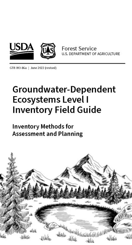 Cover of a field guide, Groundwater-Dependent Ecosystems