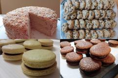 A picture of cookies that Mee-Sook Kim baked.