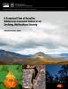 Cover of a publication titled "A Perpetual Flow of Benefits: Wilderness Economic Values in an Evolving, Multicultural Society"