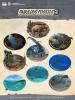 Front of a poster titled "Fabulous Fossils 2 from our National Forests and Grasslands"