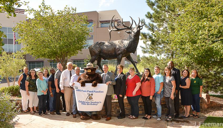 Group photo with Smokey