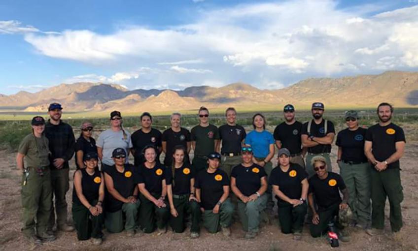 Group photo of Women in Firefighitng participants